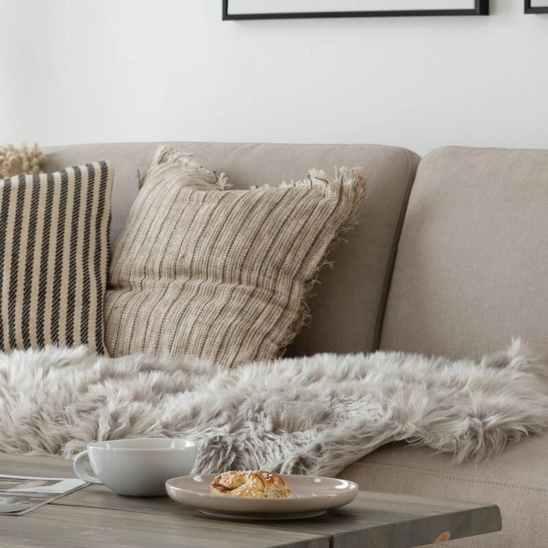 Bloomingville Febbie Koristetyyny 45x45 Cm Luonnonväri 3 Bloomingville Febbie Koristetyyny 45x45 Cm Luonnonväri - Image 3