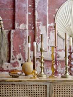 Bloomingville Dip Dye Parafiinikynttilät 4 Kpl Ø2,2x25 Cm Ruskea 10 Bloomingville Dip Dye Parafiinikynttilät 4 Kpl Ø2,2x25 Cm Ruskea -Yleinen Kotikauppa bloomingville jilian kynttilanjalka ruskea1