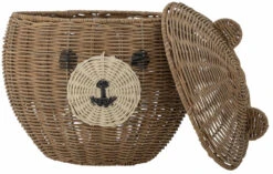 Bloomingville Lilu Rottinkikori Ø28x28 Cm Ruskea