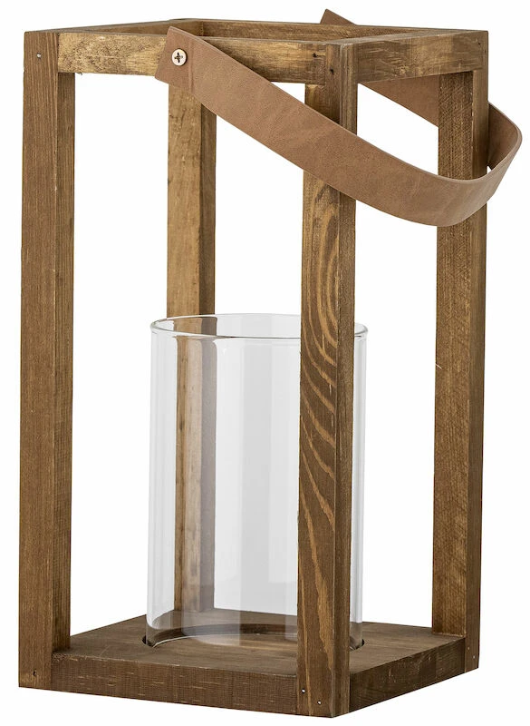 Bloomingville Lyra Lyhty 14x20x14 Cm Luonnonväri 1 Bloomingville Lyra Lyhty 14x20x14 Cm Luonnonväri