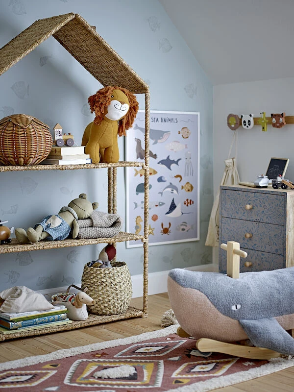 Bloomingville Moby Lasten Keinutuoli Sininen 1 Bloomingville Moby Lasten Keinutuoli Sininen