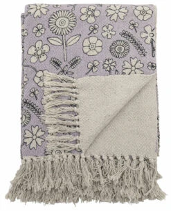 Bloomingville Salli Torkkupeitto 160x130 Cm Lila