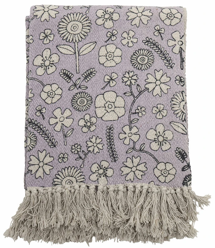 Bloomingville Salli Torkkupeitto 160x130 Cm Lila 2 Bloomingville Salli Torkkupeitto 160x130 Cm Lila - Image 2