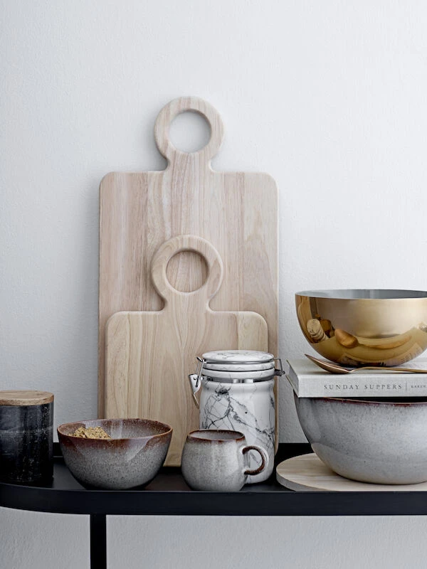 Bloomingville Sandrine Iso Tarjoilukulho Harmaa 2 Bloomingville Sandrine Iso Tarjoilukulho Harmaa - Image 2