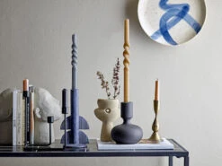 Bloomingville Twist Kynttilät 4 Kpl Harmaa -Yleinen Kotikauppa bloomingville twist kynttilat miljoo 1