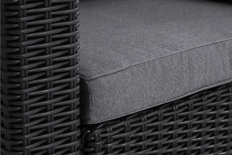 Keter California 2-istuttava Sohva, Grafiitin Harmaa 1 Keter California 2-istuttava Sohva, Grafiitin Harmaa