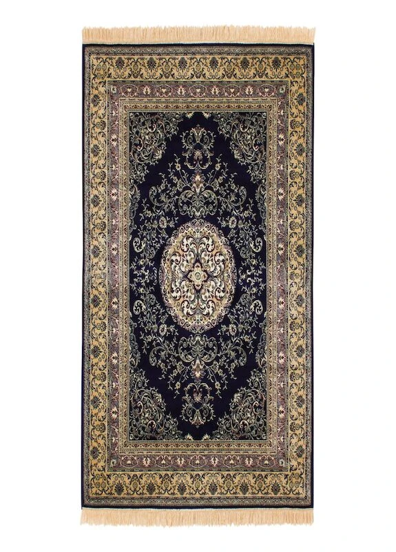 K/M Casablanca Medallion Viskoosimatto 80x150 Cm Hopea 2 K/M Casablanca Medallion Viskoosimatto 80x150 Cm Hopea - Image 2