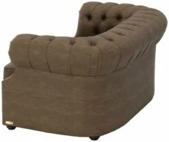 Chesterfield 2-istuttava Sohva Ruskea Nevada 24, Wenge Jalat -Yleinen Kotikauppa chesterfield sohva 2 istuttava ruskea nevada kangas 00