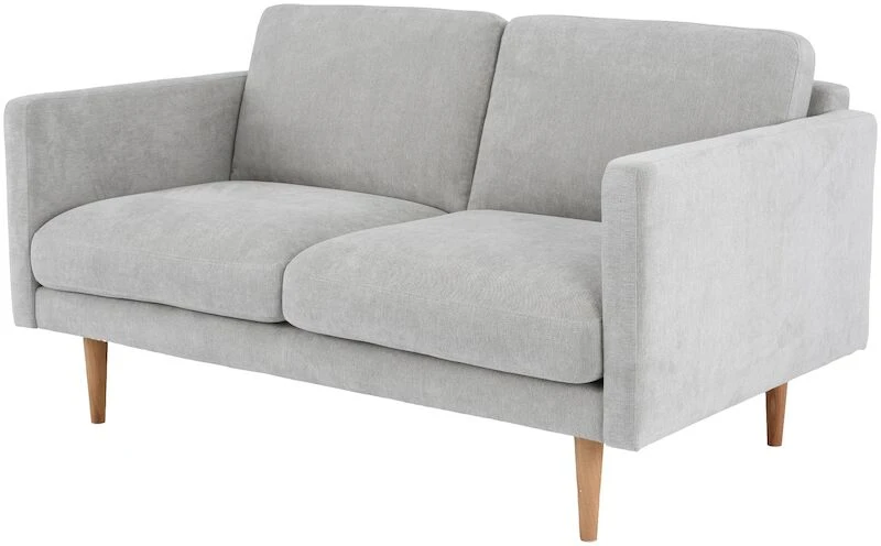 Classic 2-istuttava Sohva Vaaleanharmaa, Matrix 15, Jalka J-138 Tammi 3 Classic 2-istuttava Sohva Vaaleanharmaa, Matrix 15, Jalka J-138 Tammi - Image 3