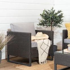 Dublin Nojatuoli Tummanharmaa, Harmaat Pehmusteet 8 Dublin Nojatuoli Tummanharmaa, Harmaat Pehmusteet -Yleinen Kotikauppa dublin nojatuoli20220of206