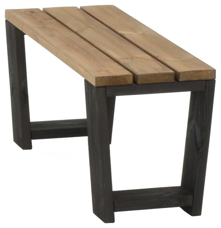 Ecofurn Jussi Penkki 100 Cm Musta Runko, Ruskea Kansi 3 Ecofurn Jussi Penkki 100 Cm Musta Runko, Ruskea Kansi - Image 3