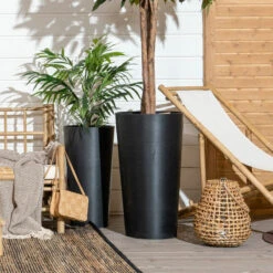 Ecopots Amsterdam Korkea Ruukku 76 Cm Valkoharmaa 7 Ecopots Amsterdam Korkea Ruukku 76 Cm Valkoharmaa -Yleinen Kotikauppa ecopots amsterdam korkea ruukku