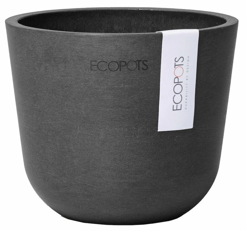 Ecopots Oslo Mini Ruukku Ø11,5 Cm Tummanharmaa 1 Ecopots Oslo Mini Ruukku Ø11,5 Cm Tummanharmaa