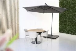 Envy Hector Puutarhapöytä Ø113 Cm Tiikki/musta 5 Envy Hector Puutarhapöytä Ø113 Cm Tiikki/musta -Yleinen Kotikauppa envy hector pyorea poyta O113cm tiikki musta 2