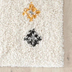 Esperanza Plyysimatto 160x230 Cm Luonnonvalkoinen/multi -Yleinen Kotikauppa esperanza plyysimatto luonnonvalkoinen multi web