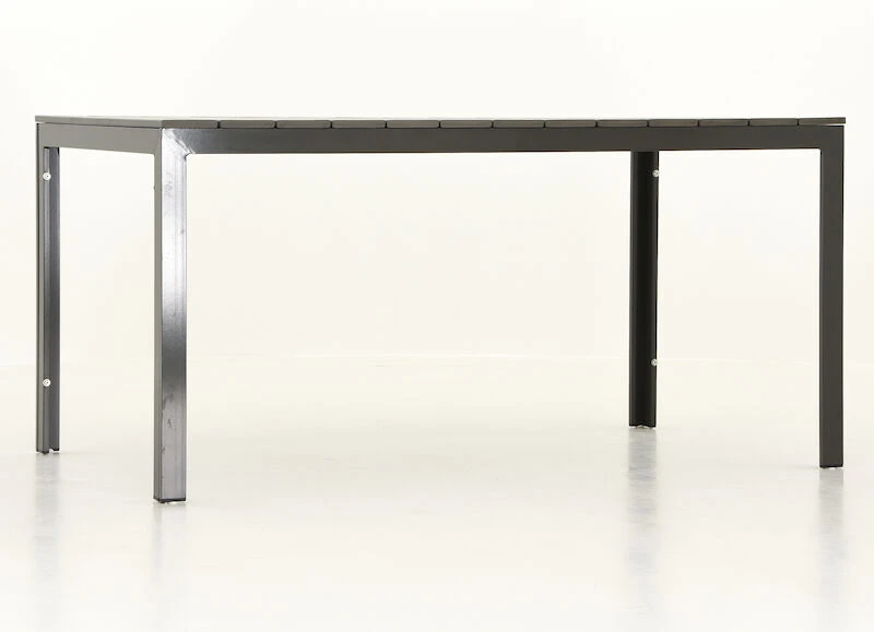 Saari Ruokapöytä 150x90cm Tummanharmaa 2 Saari Ruokapöytä 150x90cm Tummanharmaa - Image 2