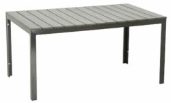 Saari Ruokapöytä 150x90cm Tummanharmaa