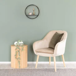 4Living Eukalyptus Tekokasvi Roikkuva 106 Cm -Yleinen Kotikauppa fanni k lepo nojatuoli beige web 2 1