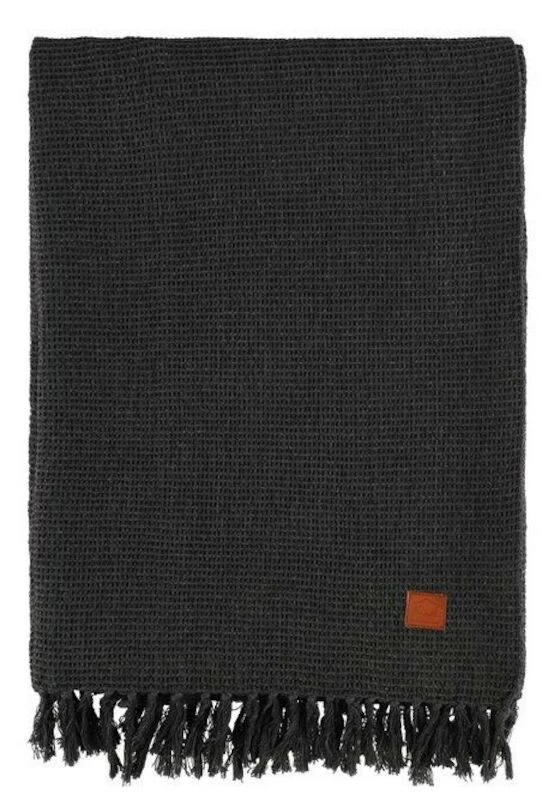 Fanni K Vohveli Torkkupeitto 130x170 Cm Tummanharmaa 3 Fanni K Vohveli Torkkupeitto 130x170 Cm Tummanharmaa - Image 3