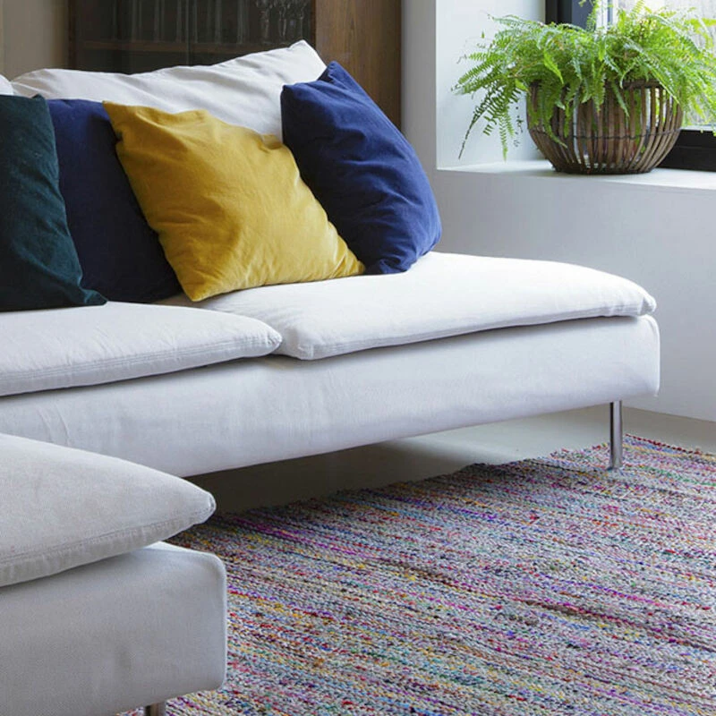 Finarte Kuhmo Räsymatto 80x300 Cm Harmaa Multi 2 Finarte Kuhmo Räsymatto 80x300 Cm Harmaa Multi - Image 2