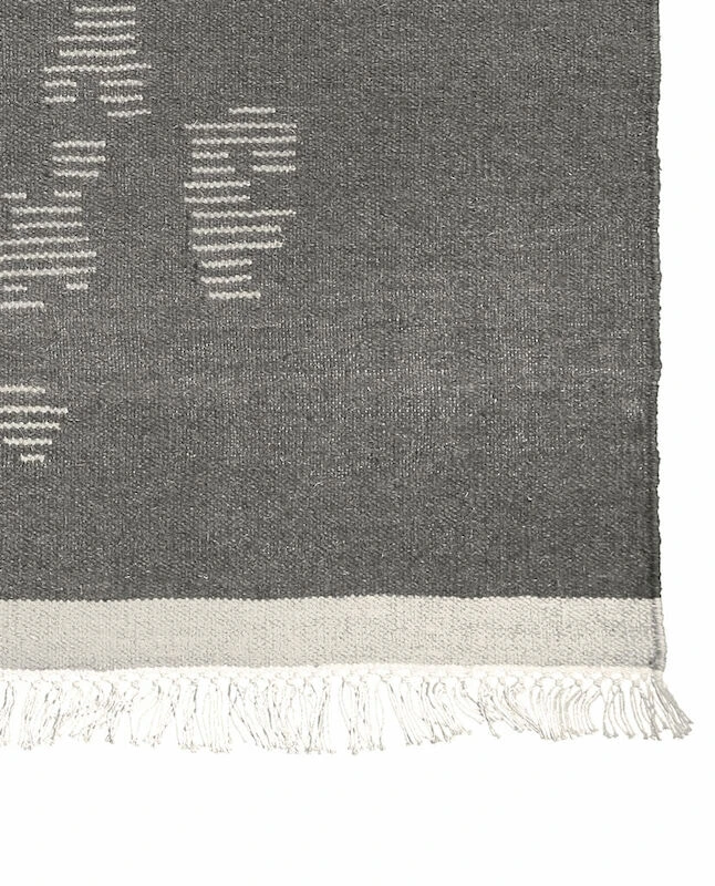 Finarte Saaristo Matto Harmaa/valkoinen 140x200 Cm 3 Finarte Saaristo Matto Harmaa/valkoinen 140x200 Cm - Image 3