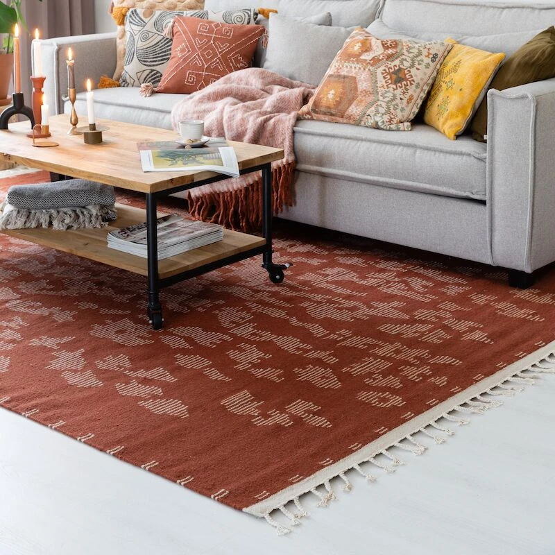 Finarte Saaristo Matto Harmaa/valkoinen 140x200 Cm 2 Finarte Saaristo Matto Harmaa/valkoinen 140x200 Cm - Image 2