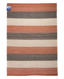 Finarte Tori Puuvillamatto 160x230 Cm Punainen