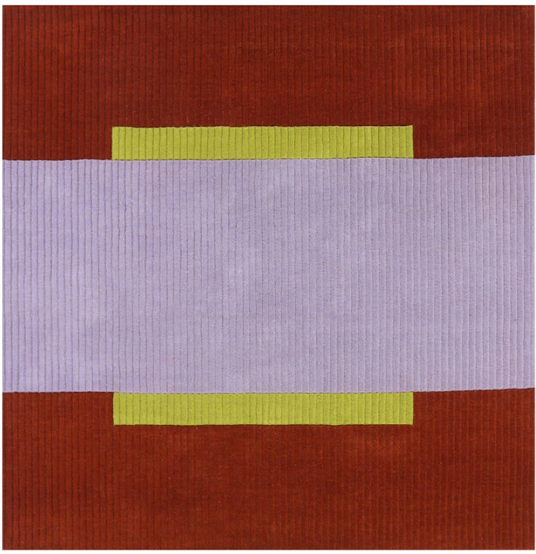 Finarte Umbra Villamatto 170x170 Cm Lila/ruoste 2 Finarte Umbra Villamatto 170x170 Cm Lila/ruoste - Image 2