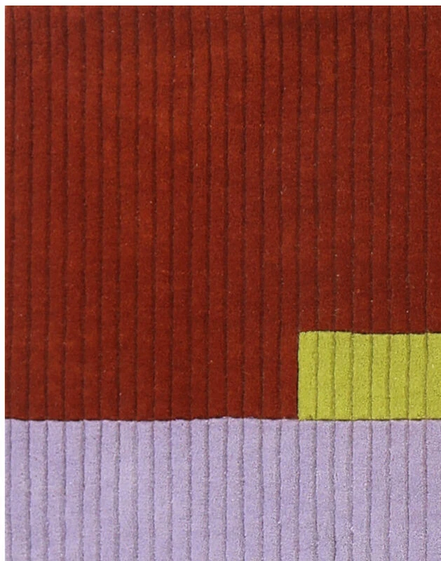 Finarte Umbra Villamatto 170x170 Cm Lila/ruoste 1 Finarte Umbra Villamatto 170x170 Cm Lila/ruoste