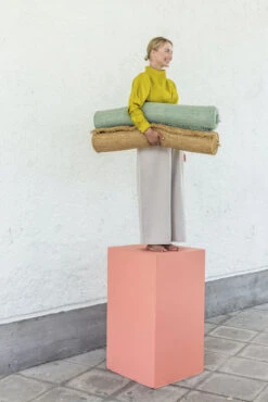 Finarte Vega Villamatto 90x200 Cm Okra -Yleinen Kotikauppa finarte vega villamatto vihreajaokra