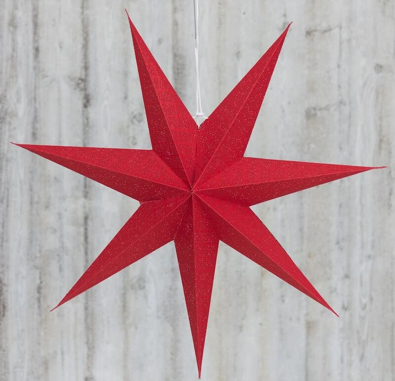 Finnlumor Paperitähti 75 Cm Punainen 1 Finnlumor Paperitähti 75 Cm Punainen