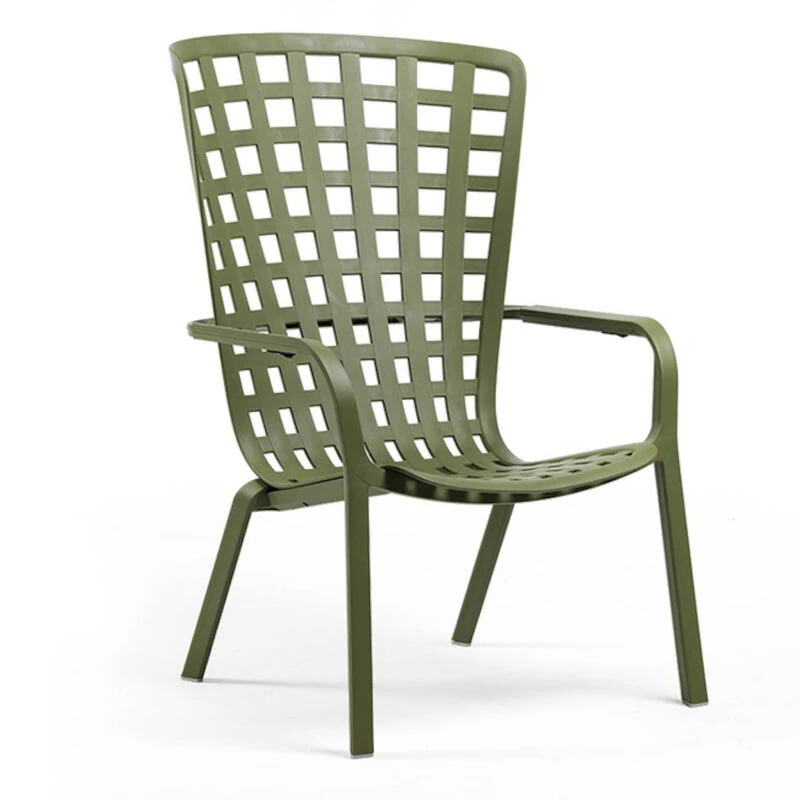 Nardi Folio Nojatuoli Käsinojilla Valkoinen 1 Nardi Folio Nojatuoli Käsinojilla Valkoinen