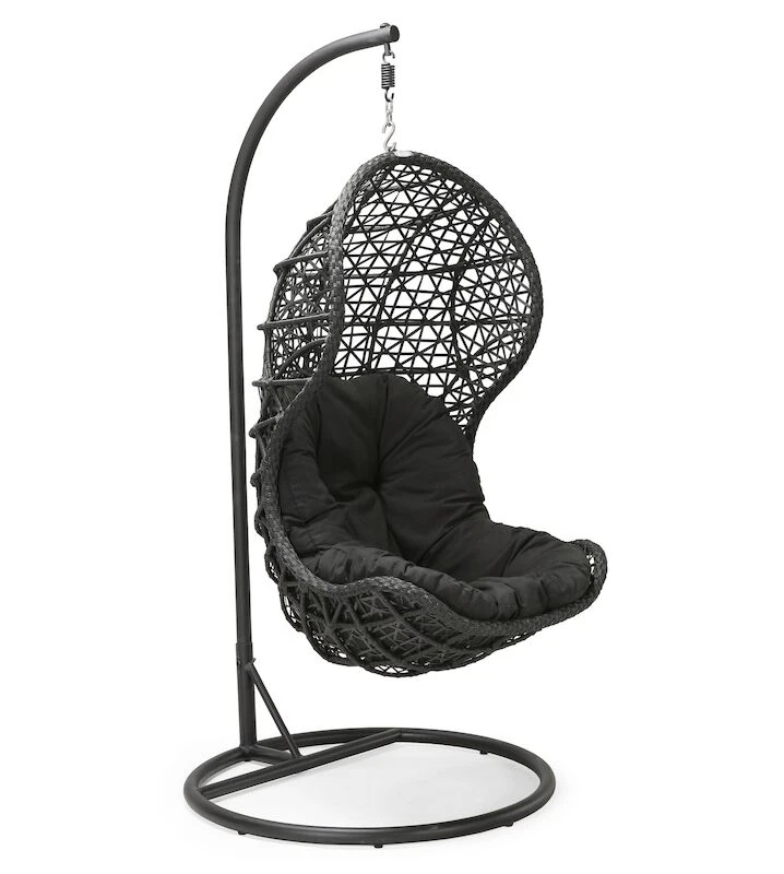 Ägget Polyrottinki Riippukeinu Musta 2 Ägget Polyrottinki Riippukeinu Musta - Image 2