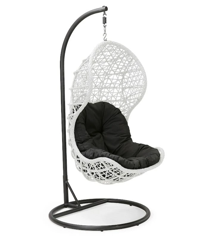 Ägget Polyrottinki Riippukeinu Musta 1 Ägget Polyrottinki Riippukeinu Musta