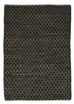 GOF Savanni Kierrätysmatto 140x200 Cm Musta/luonnonväri -Yleinen Kotikauppa gof savanni kierr tyspuuvillamatto musta luonnonv ri