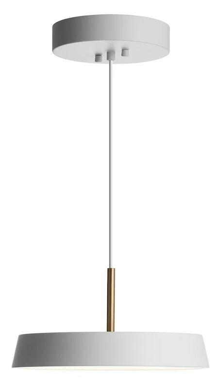 Grönlund Kimber Riippuvalaisin Ø30 Cm Matta Valkoinen/matta Messinki 5 Grönlund Kimber Riippuvalaisin Ø30 Cm Matta Valkoinen/matta Messinki - Image 5