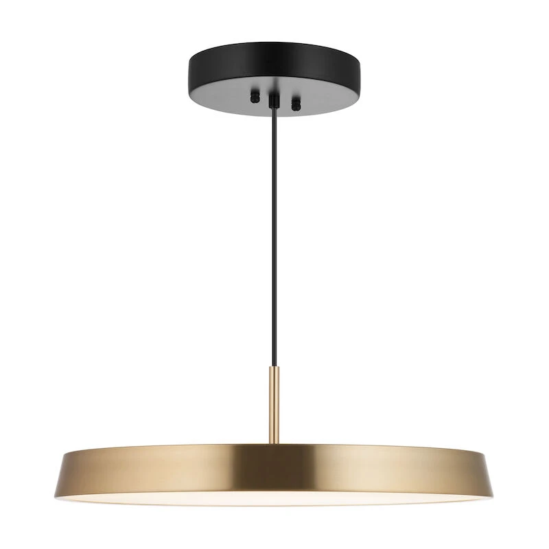 Grönlund Kimber Riippuvalaisin Ø30 Cm Matta Valkoinen/matta Messinki 2 Grönlund Kimber Riippuvalaisin Ø30 Cm Matta Valkoinen/matta Messinki - Image 2