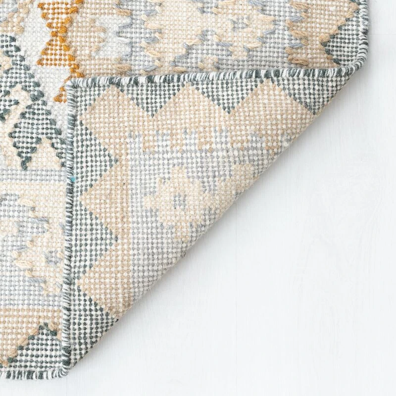 Halti Villamatto 160x230 Cm Harmaa/okra 3 Halti Villamatto 160x230 Cm Harmaa/okra - Image 3