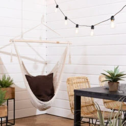 Helle Riippuistuin Kudottu Luonnonväri -Yleinen Kotikauppa helle riippuistuin web 11