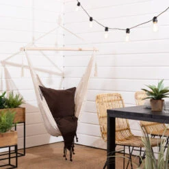 Helle Riippuistuin Kudottu Luonnonväri -Yleinen Kotikauppa helle riippuistuin web 13