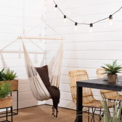 Helle Riippuistuin Kudottu Luonnonväri -Yleinen Kotikauppa helle riippuistuin web 14