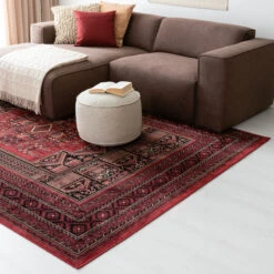 Herati Matto 160x230 Cm Punainen