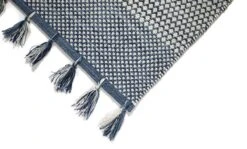 Hilla Puuvillamatto 80x300 Cm Sininen 5 Hilla Puuvillamatto 80x300 Cm Sininen -Yleinen Kotikauppa hilla sininen kulma 4