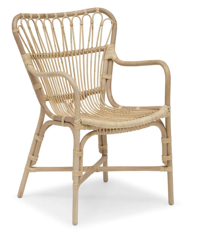 Hillerstorp Lyckesö Rottinki Nojatuoli Luonnonväri 3 Hillerstorp Lyckesö Rottinki Nojatuoli Luonnonväri - Image 3