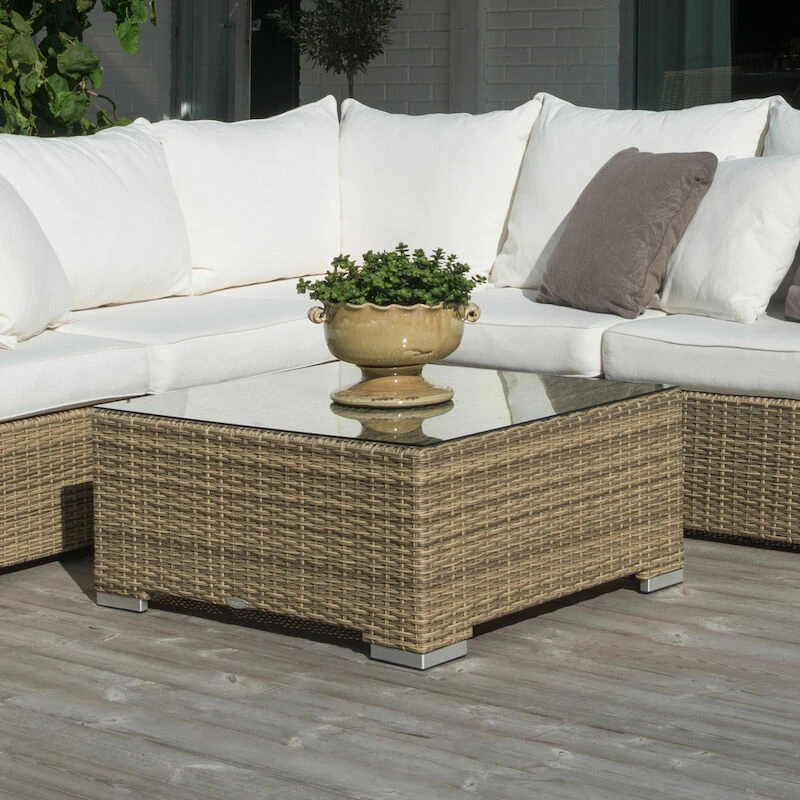 Hillerstorp Valencia Polyrottinki Sohvapöytä 80x80x40cm 2 Hillerstorp Valencia Polyrottinki Sohvapöytä 80x80x40cm - Image 2