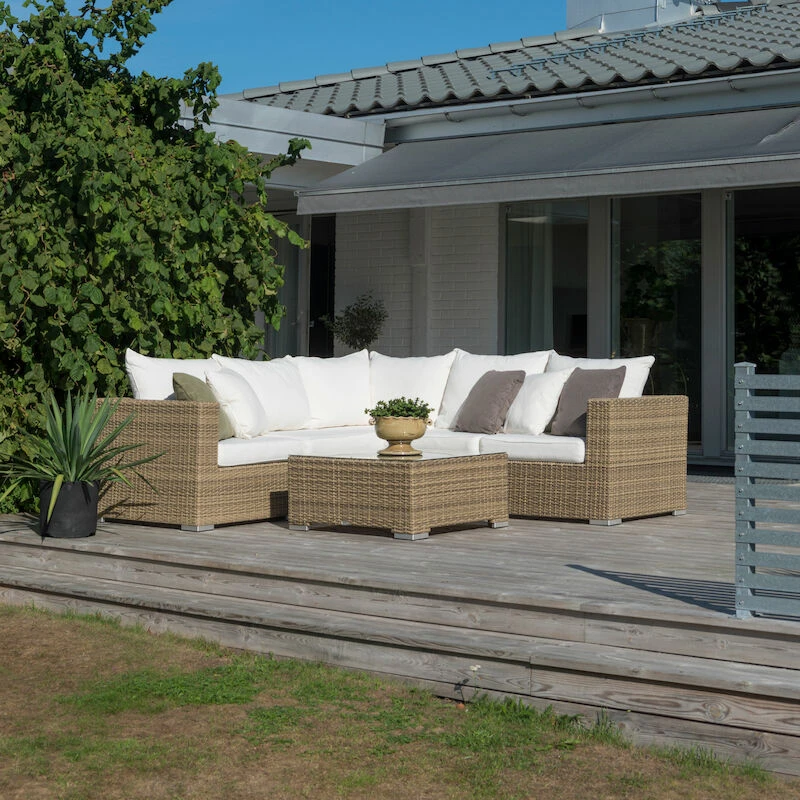 Hillerstorp Valencia Polyrottinki Sohvapöytä 80x80x40cm 1 Hillerstorp Valencia Polyrottinki Sohvapöytä 80x80x40cm