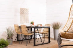 Honka-Pyry 4-hengen Ruokailuryhmä Musta-luonnonväri