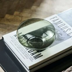 House Doctor Rain Lasikulho Ø18 Cm Vihreä -Yleinen Kotikauppa house doctor rain lasikulho 8cm vihrea 6