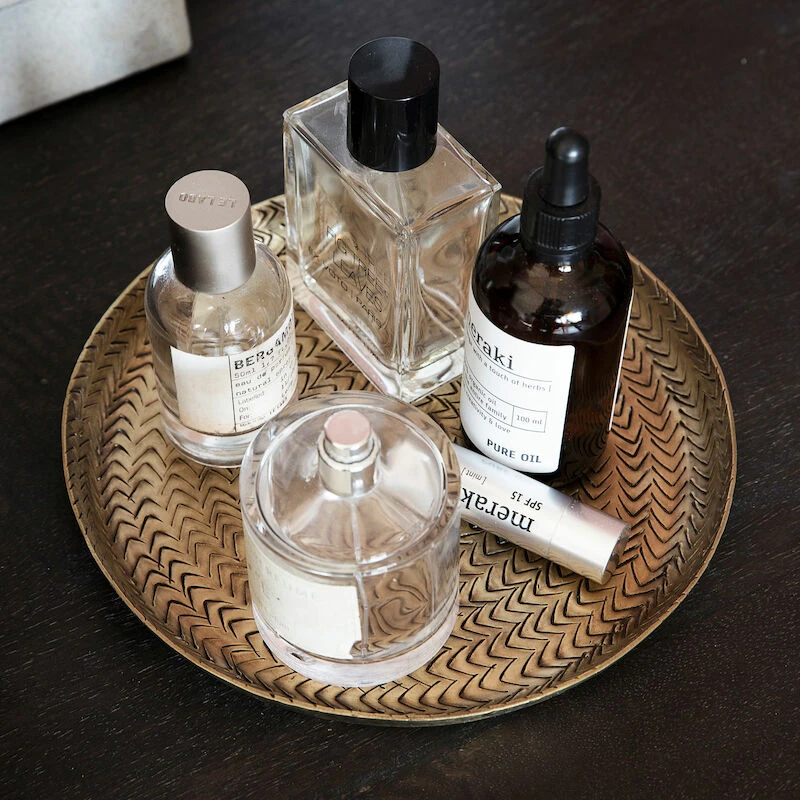 House Doctor Rattan Tarjotin Ø20 Cm Messinki 2 House Doctor Rattan Tarjotin Ø20 Cm Messinki - Image 2