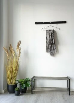 House Nordic Padova Naulakko 5-osainen Musta -Yleinen Kotikauppa house nordic padova naulakko 5 osainen musta 1